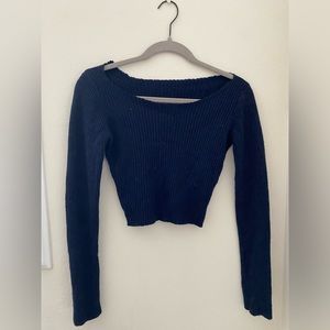 navy blue long sleeve